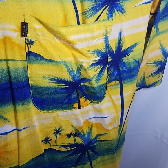 Pineapple Connection Hawaiian Button Down Shirt - Picture 2 of 4